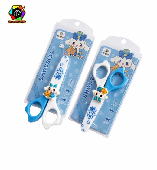 قیچی فانتزی کودک سان اسکول طرح Sweet Puppy مدل 315/6