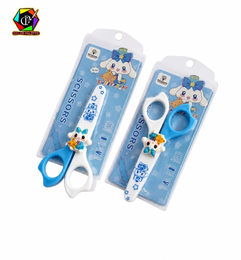 قیچی فانتزی کودک سان اسکول طرح Sweet Puppy مدل 315/6