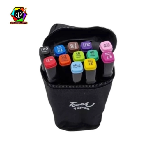 ماژیک طراحی دو سر راندو Touch Sketch (مجموعه ۱۲ عددی)