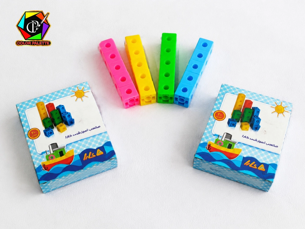 چینه کوچک کارا - مکعب آموزشی ریاضی (بسته 20 عددی) ‌