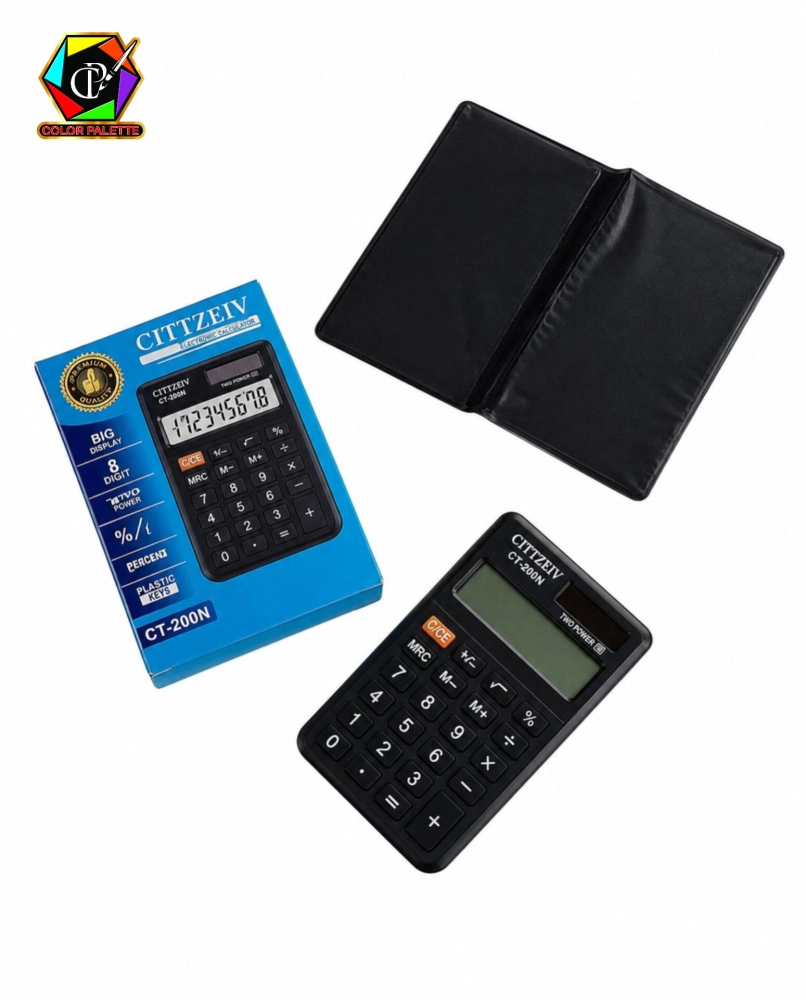 ماشین حساب کوچک دانش آموزی(جیبی)برند CITTZIV مدل CT-200N