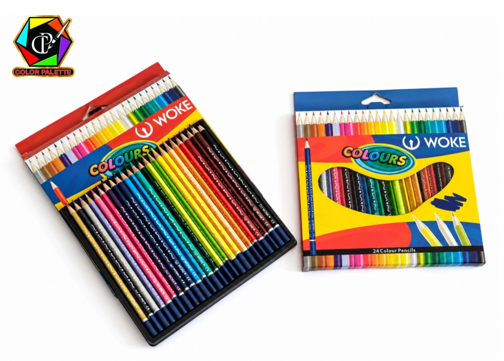 مدادرنگی 24 رنگ ووک مدل COLOURS کد 9402 – بسته مقوایی