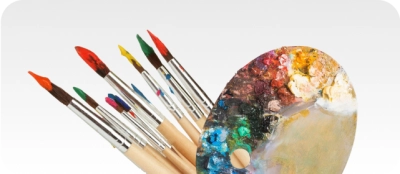 لوازم نقاشی و رنگ آمیزی